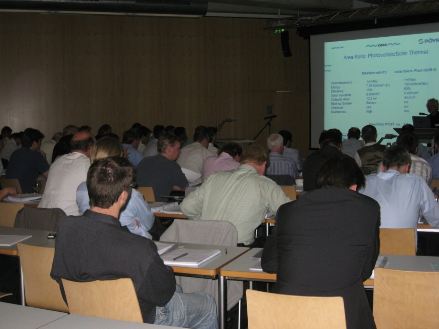 Desalination training seminar